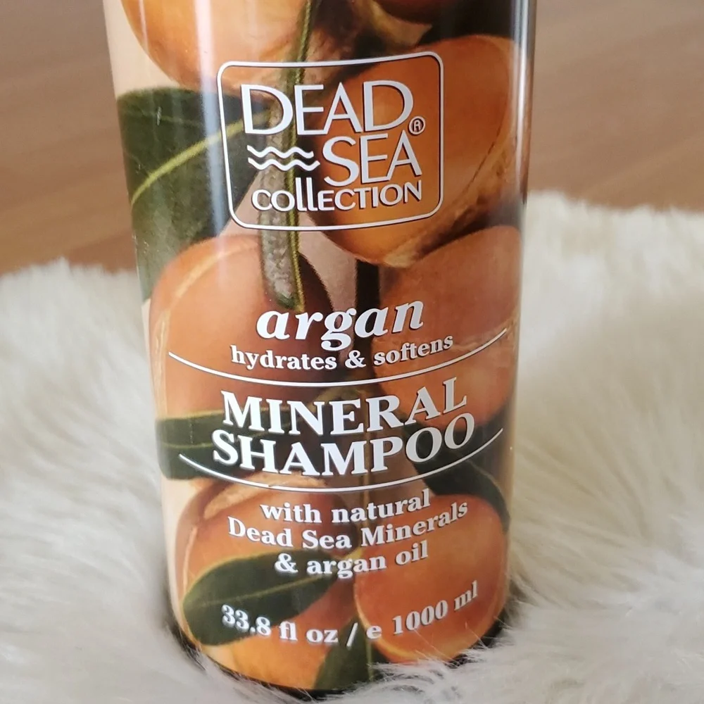 New Dead Sea collection argan mineral shampoo